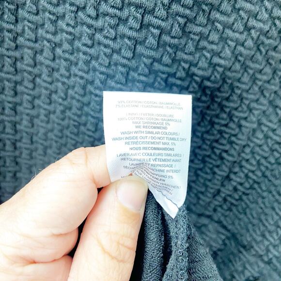 NWT Ganni by Anthropologie Sleeveless Sonora Jersey Dress Black Women's Small - Picture 10 of 12